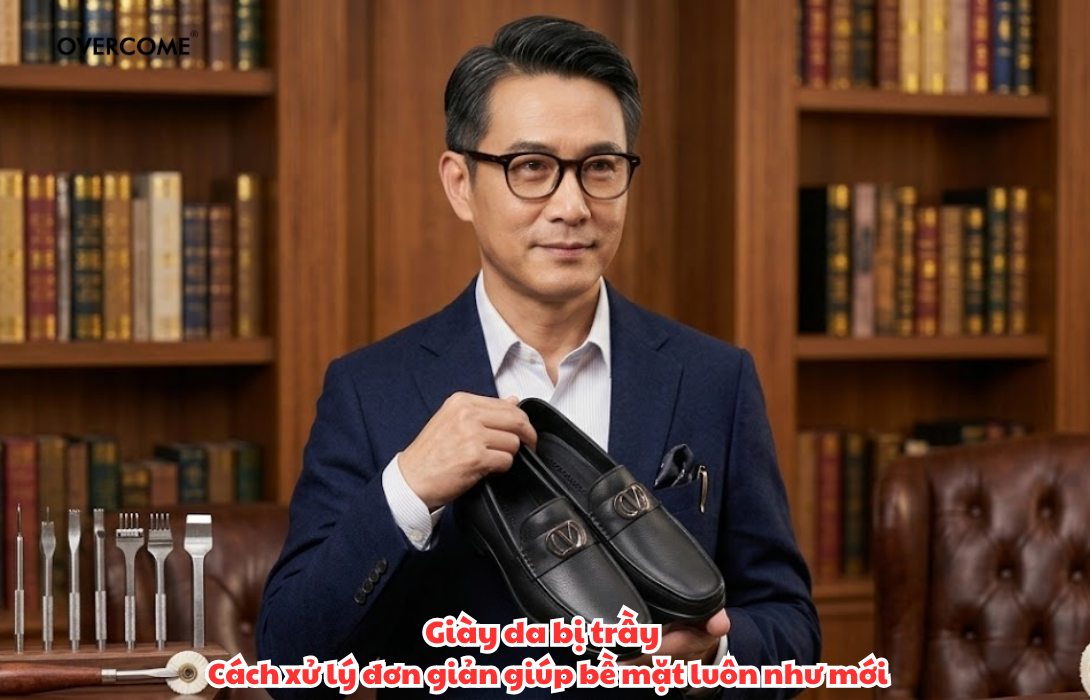 Giày da bị trầy – Cách xử lý đơn giản giúp bề mặt luôn như mới