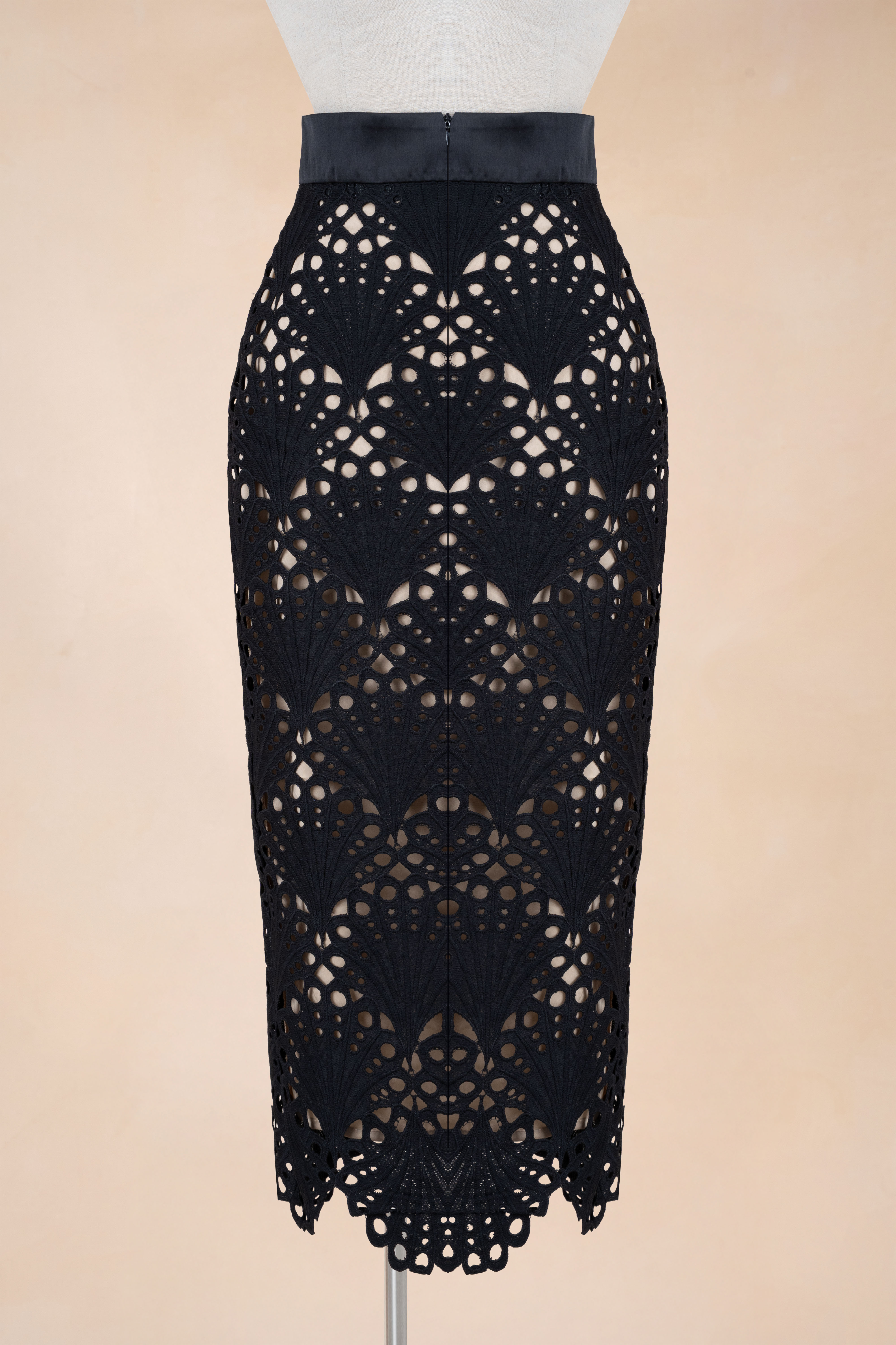 Chân Váy Bút Chì Phối Ren