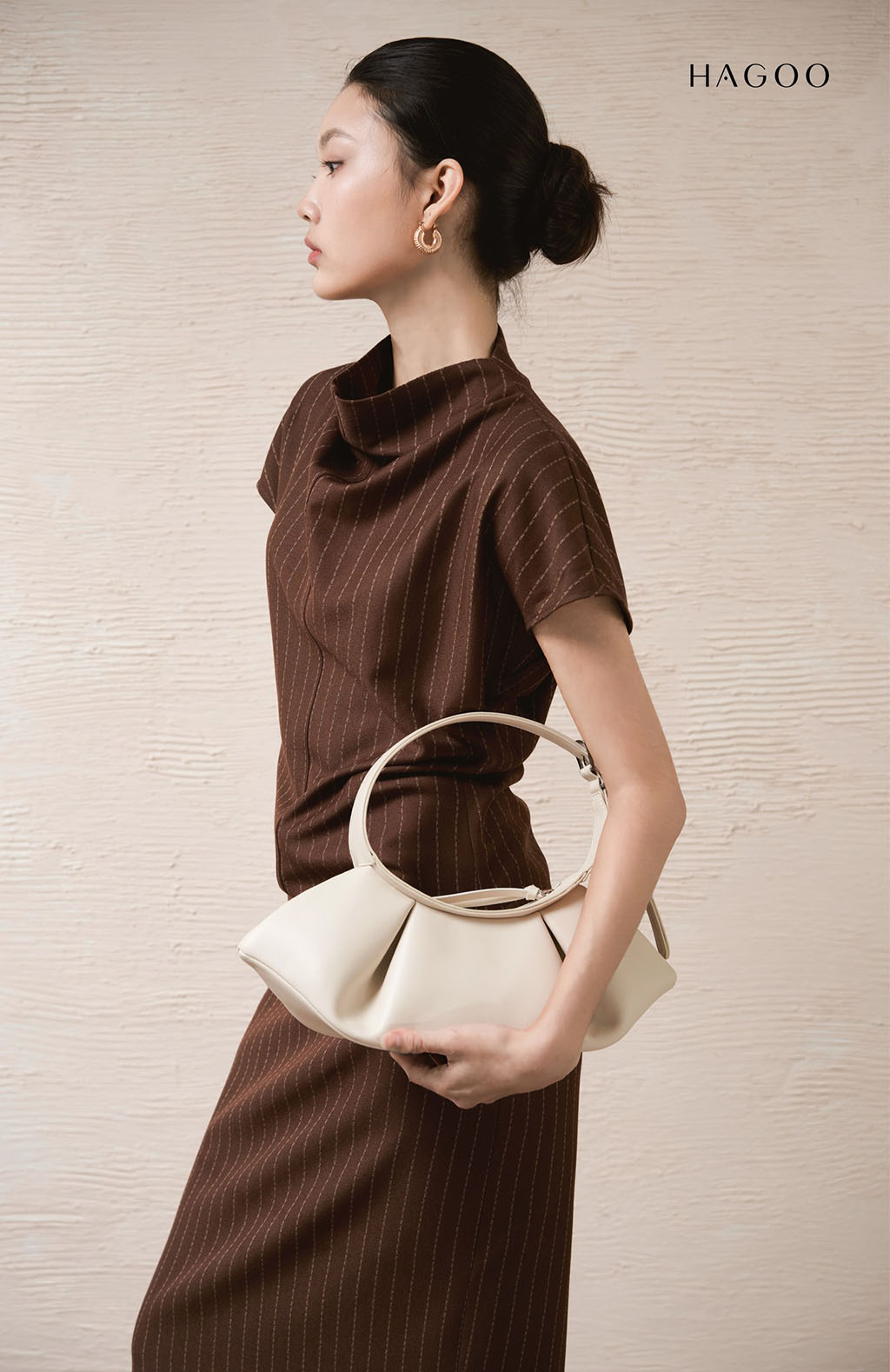 Set áo cổ liền đổ tay hến HAGOO_thumbnail_2