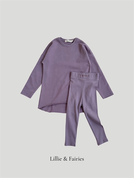 Lily French Terry Sweater (Áo Dài Tay Dáng Suông Vải Thun Da Cá)