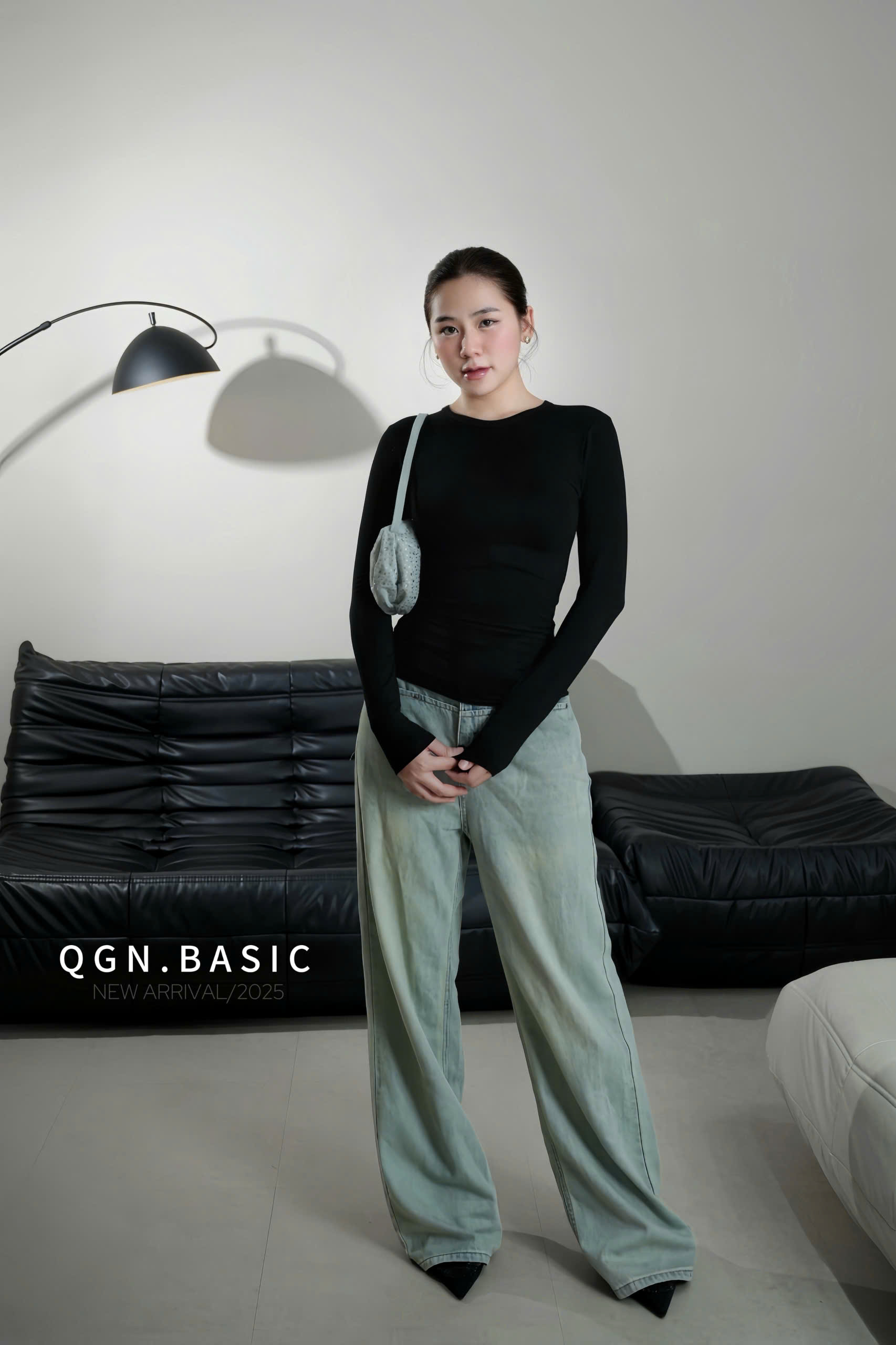 Áo đen ôm tay dài Cotton-Q_thumbnail_7