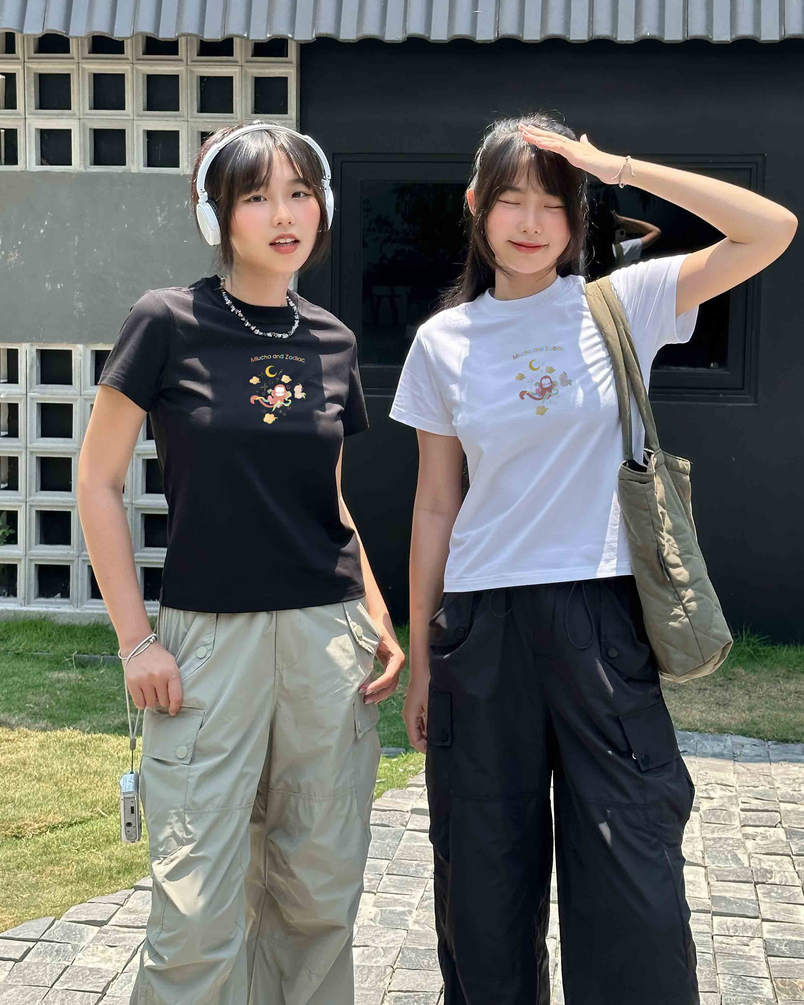 Áo baby tee 12 con giáp tuổi Thân ( tuổi khỉ) ABD403 Miucho cotton cổ tròn in graphic_thumbnail_4