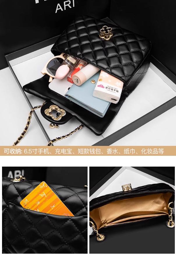 Túi Xách Nữ Hane ARI Khóa Hoa_thumbnail_5