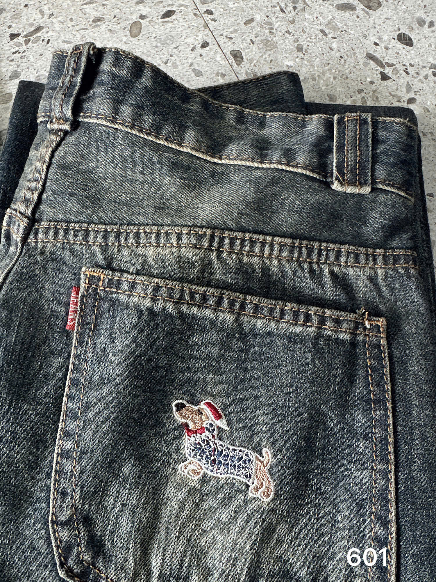 BIGSIZE- Quần suông thêu chó thơm T-QJ601_thumbnail_5