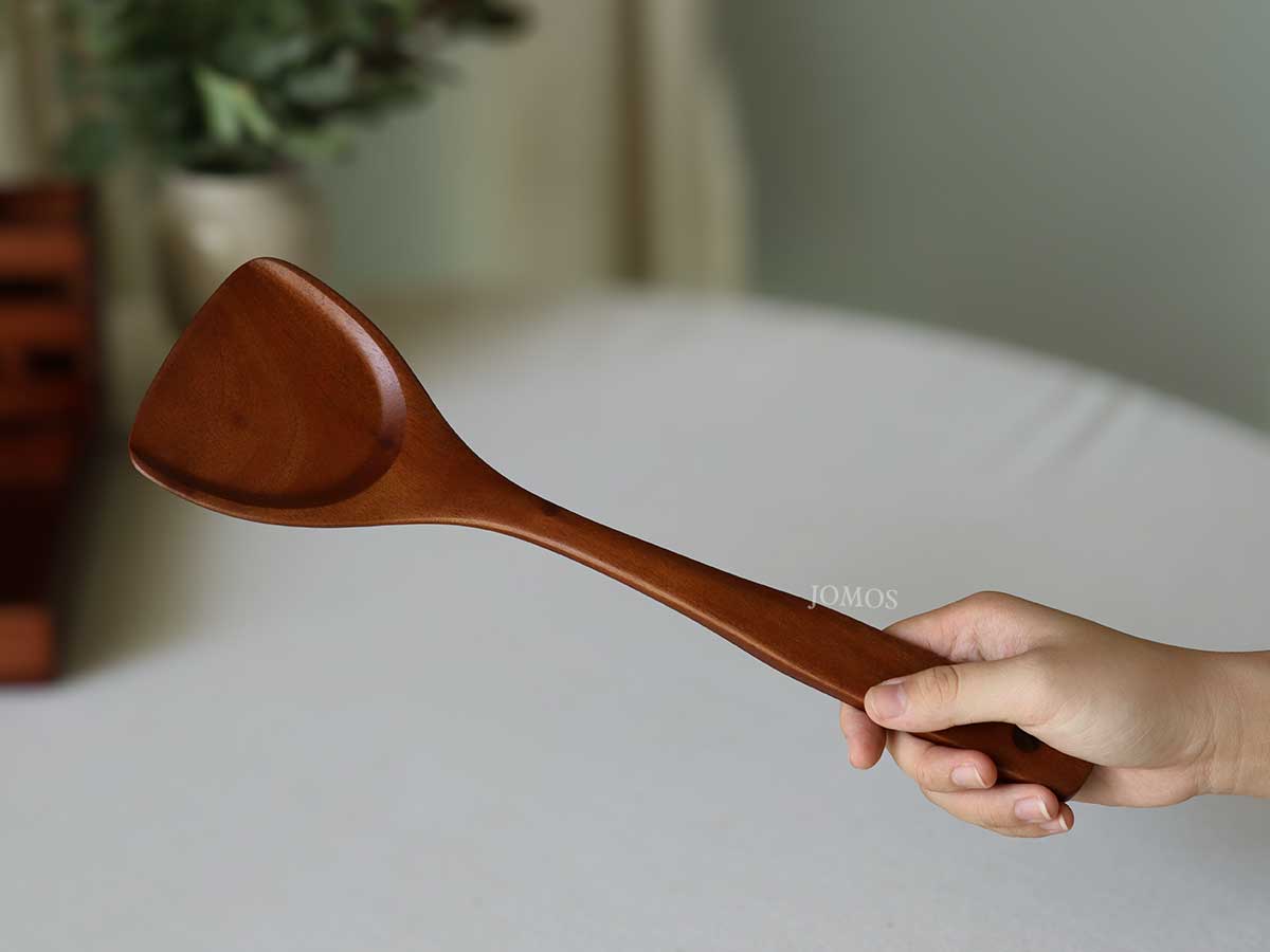 Sạn Chiên Xào 33cm Gỗ Xà Cừ J000105_thumbnail_1