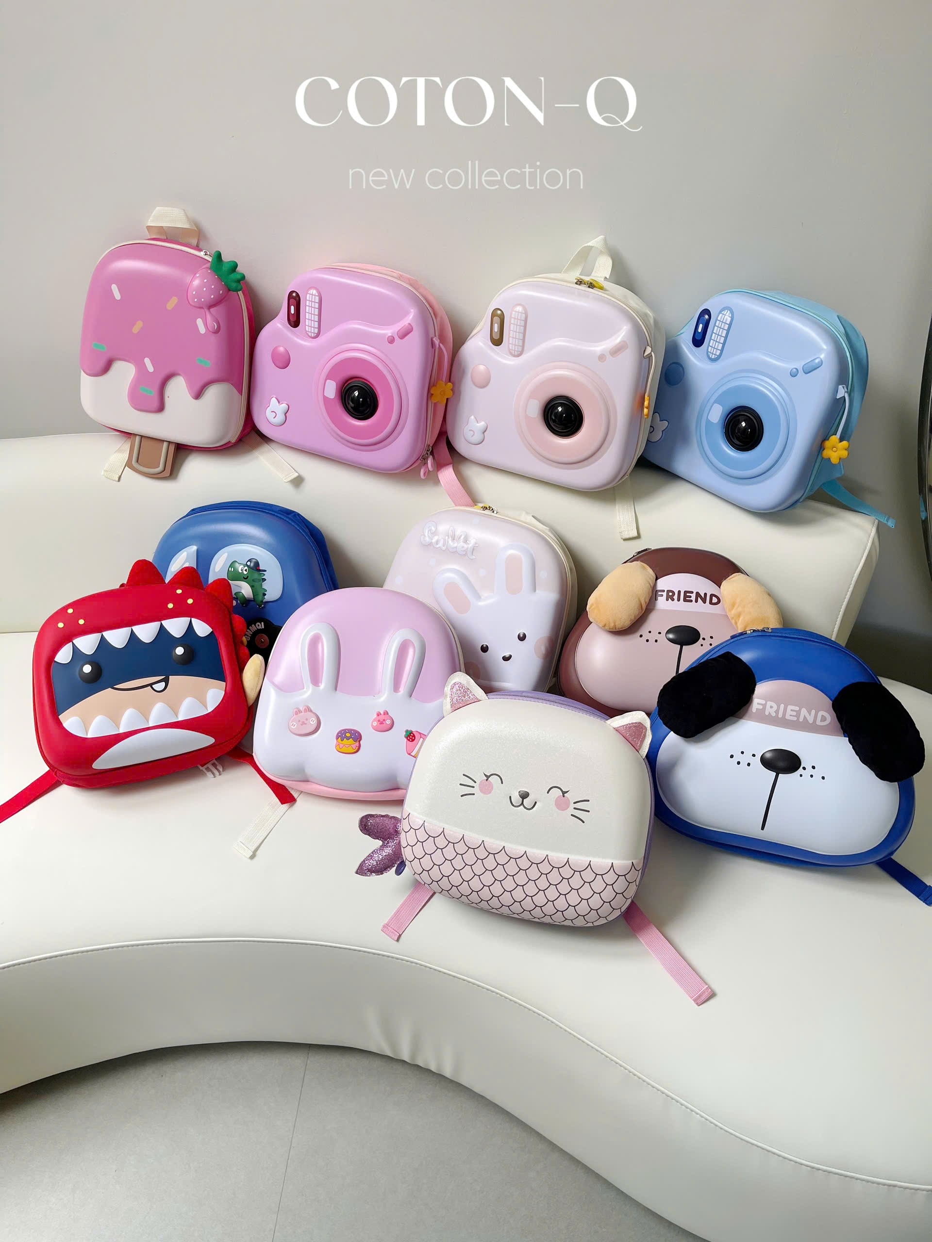 HL257 Balo bé ( ĐỎ )