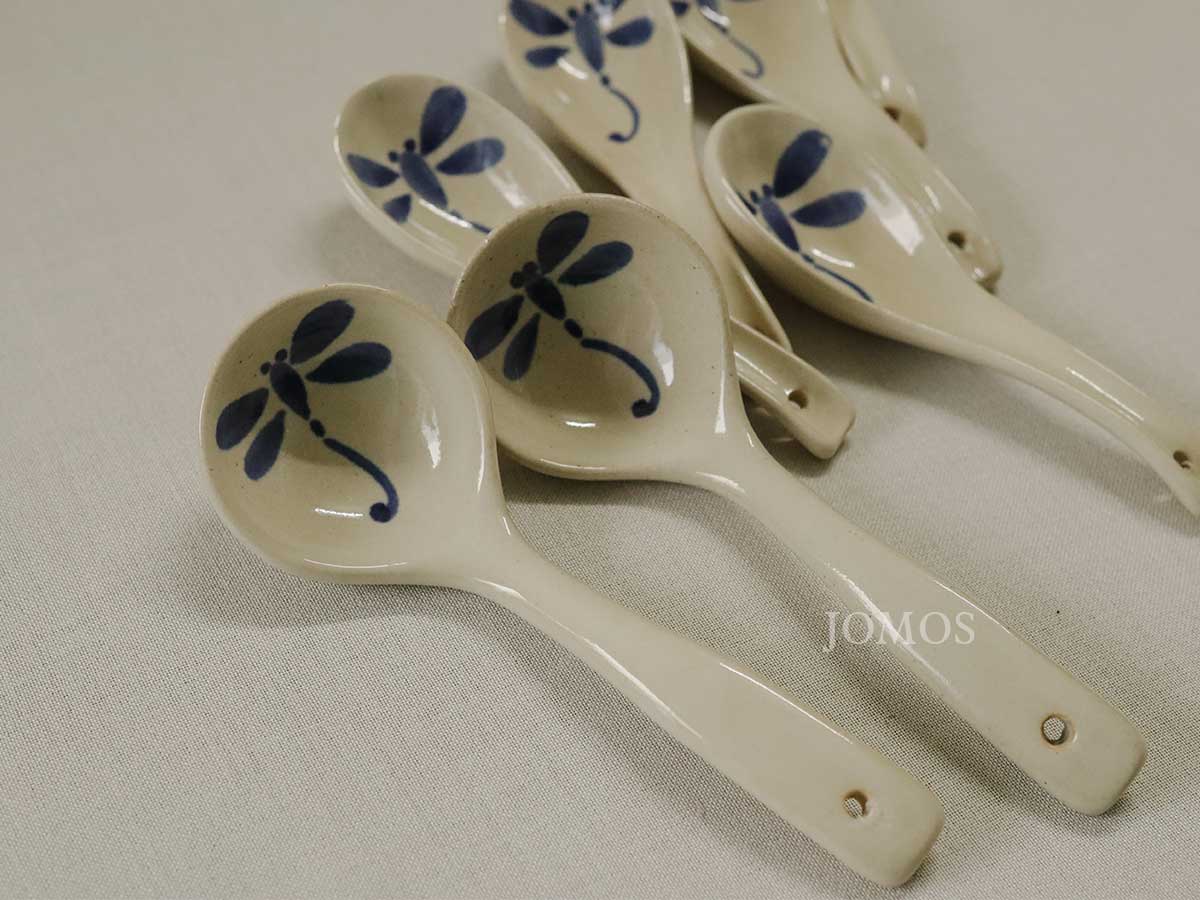 Vá múc canh gốm sứ chuồn chuồn J000365