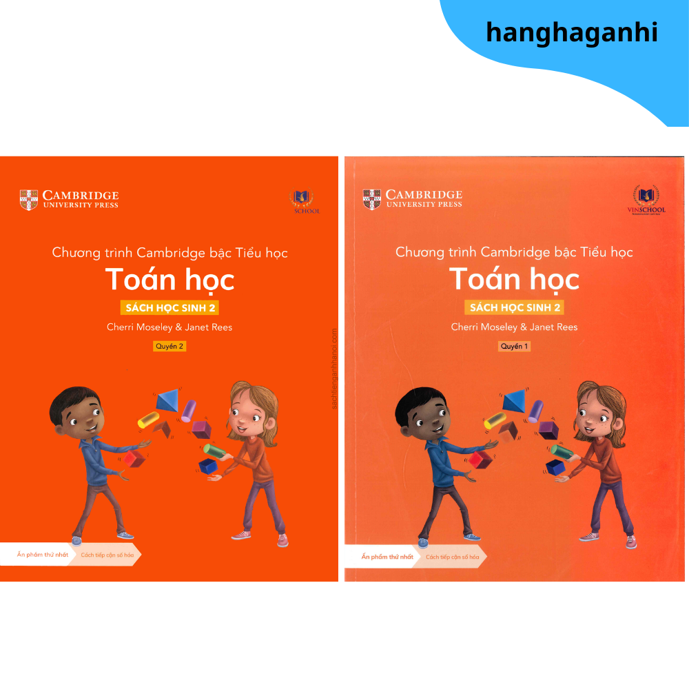 Cambridge Song Ngữ bậc Tiểu học - TOÁN HỌC - Sách Học 2 - Quyển 1 & 2_thumbnail_0