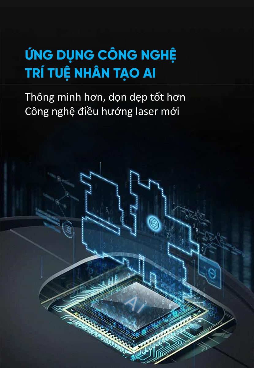 Robot hút bụi lau nhà Hubert HB-S68-W-5 Robot hút bụi lau nhà Hubert HB-S68-W-5