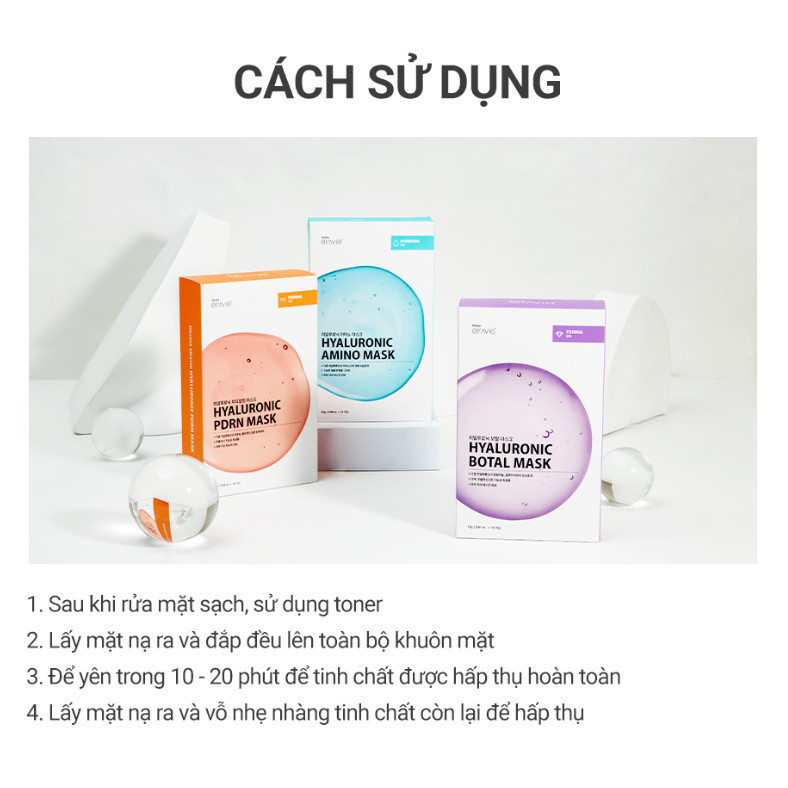 Mặt Nạ Dưỡng Ẩm, Săn Chắc & Đàn Hồi Elravie Hyaluronic PDRN Mask 01 Miếng 25g_thumbnail_8