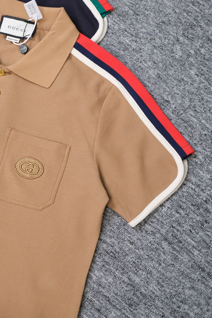 POLO GC Cotton Jersey Viền Tay - Khuy Vàng_thumbnail_9