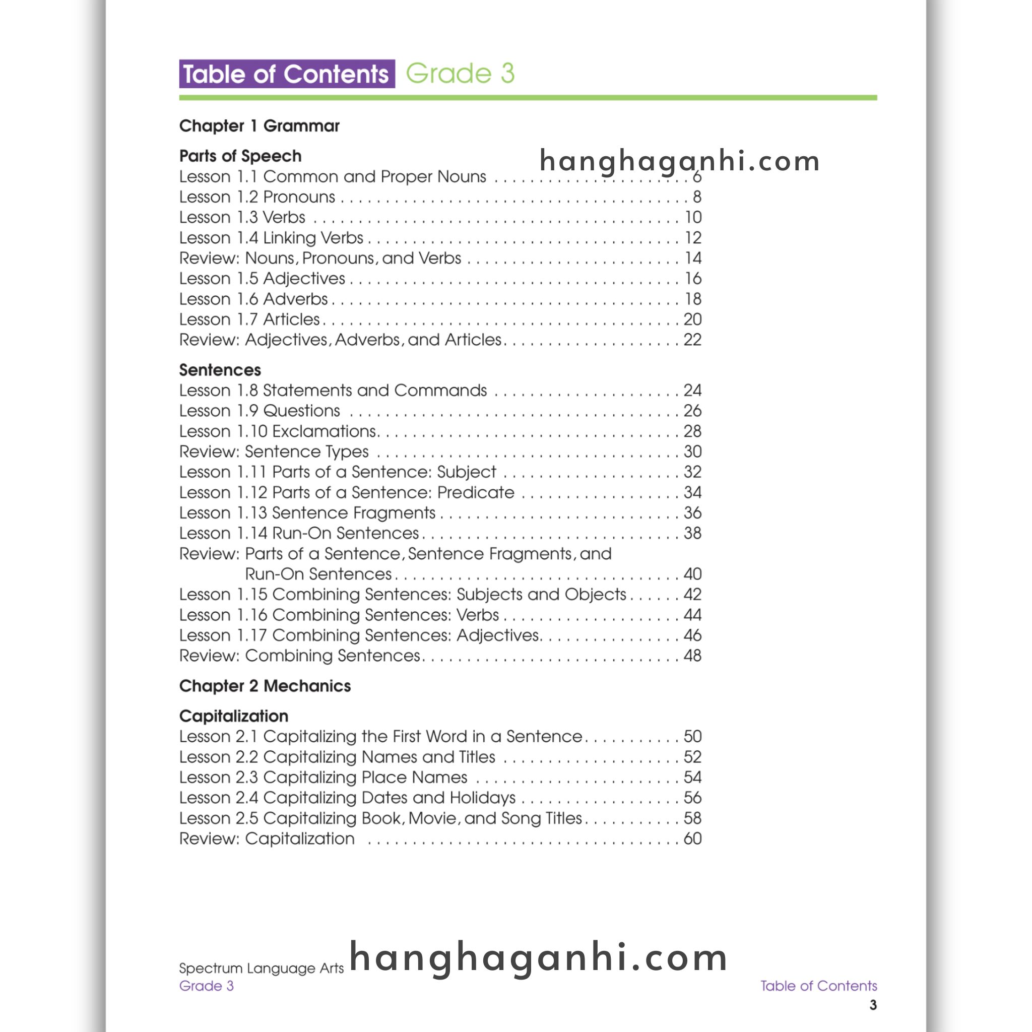 Sách Spectrum Language Arts Workbook Grade 3_thumbnail_2