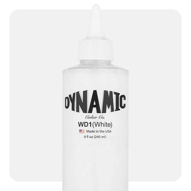 Dynamic White Tattoo Ink (WD1) - 8 oz