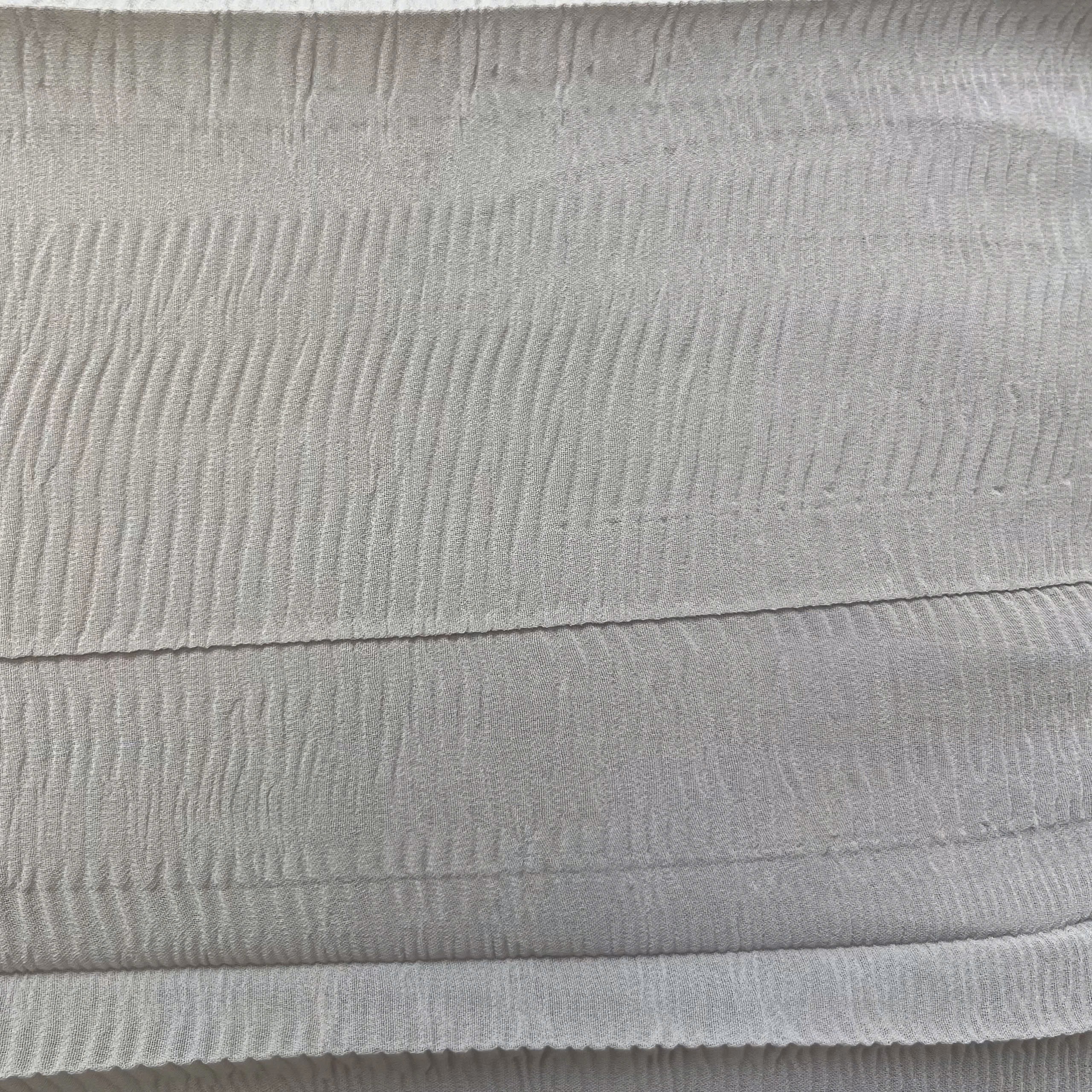 Vải Voan Dập Nhăn Sóng Nhẹ H0017