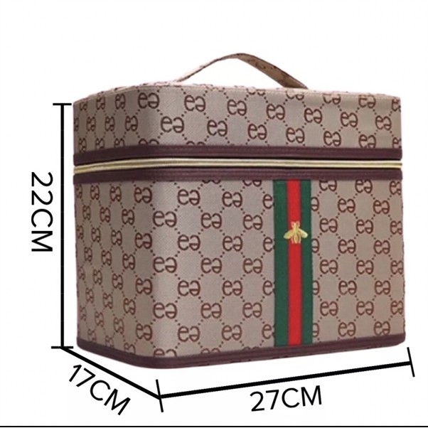 Cốp da - đồ Mi - nâu GC