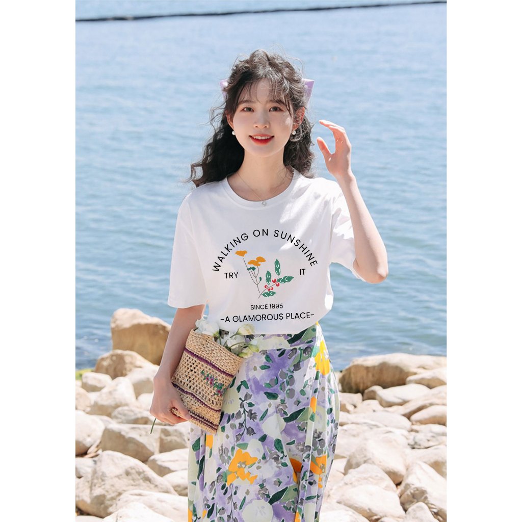 Áo thun nữ màu xinh form vừa regular ARD928 Miucho Chic in mix_thumbnail_3
