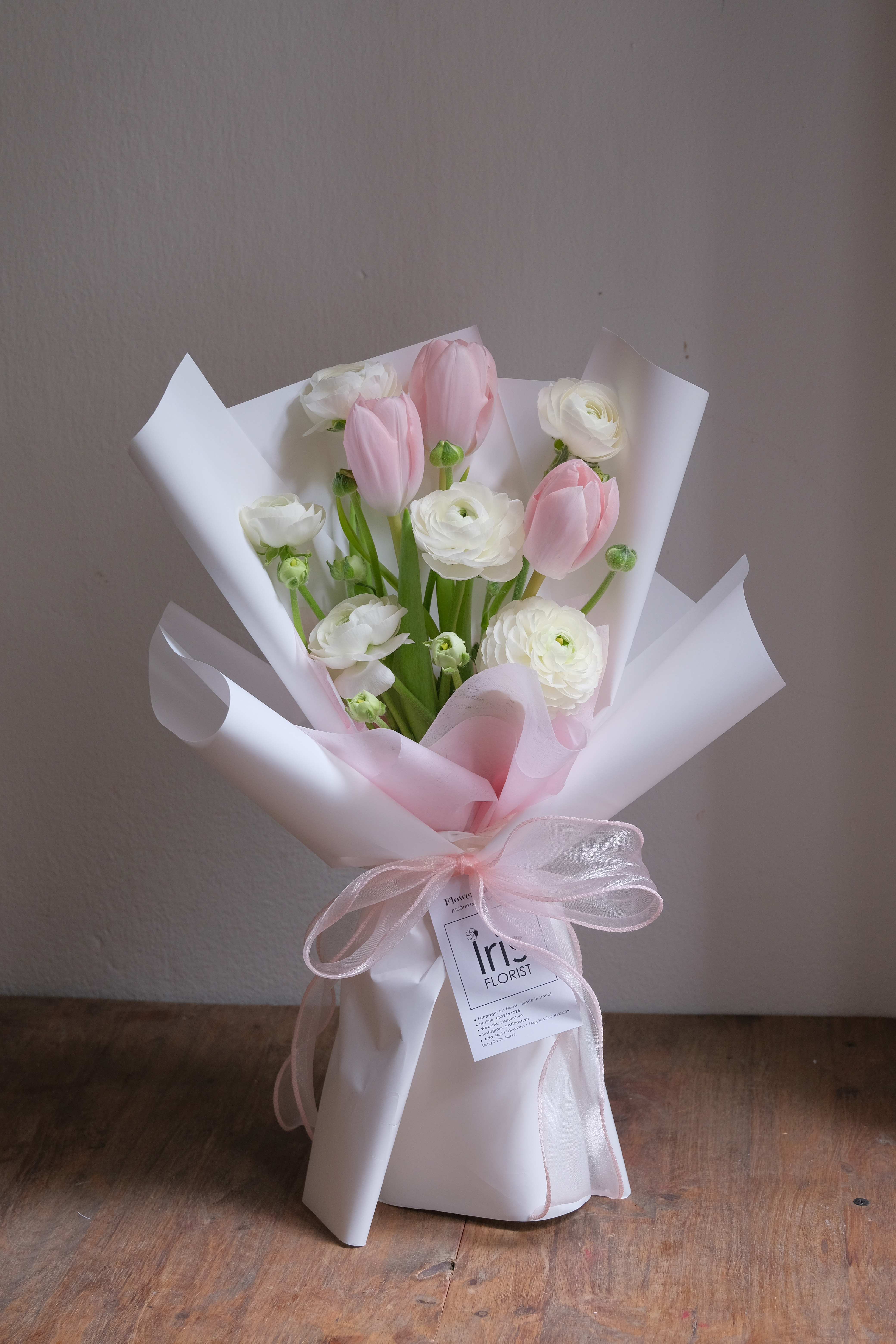 Bó hoa mao lương mix Tulip