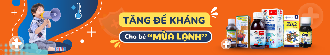 Tăng đề kháng cho bé mùa lạnh