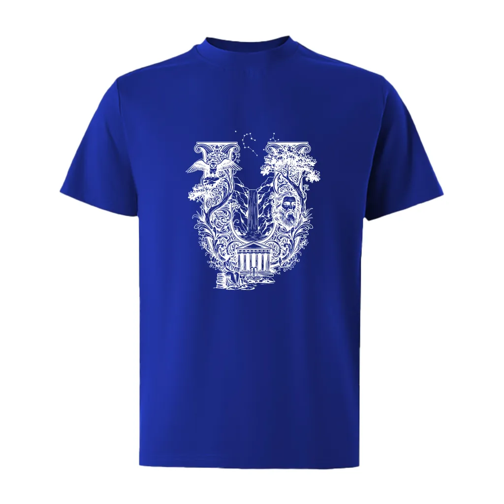 Áo phông form rộng nam tính Miucho Iconic vải cotton thoáng mát dày dặn chữ U in artwork 2766_thumbnail_14