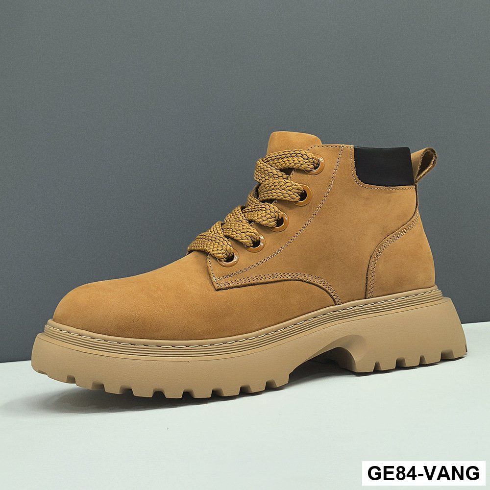 GE84 - Bốt Martin nam da thật tăng chiều cao