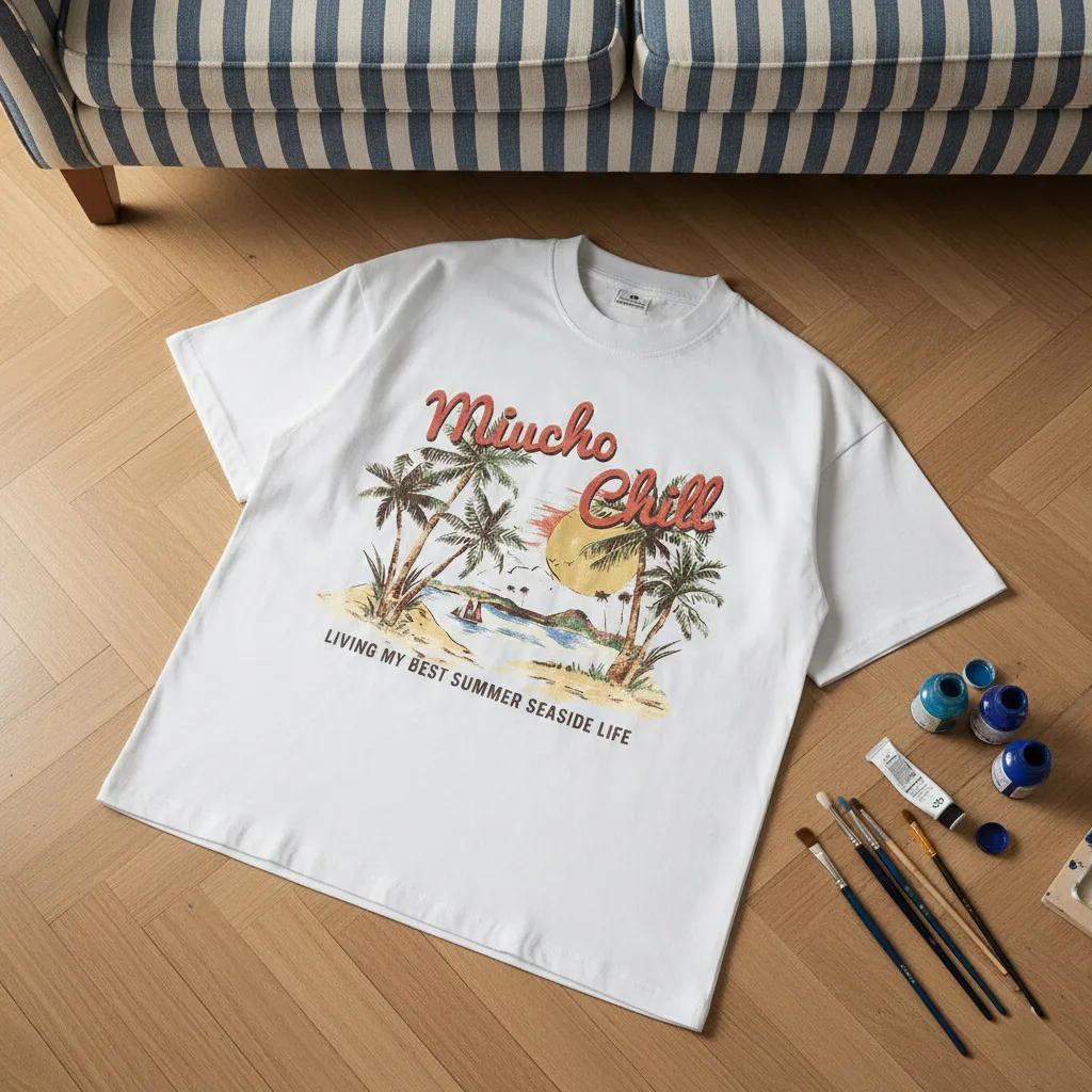 Áo thun boxy nam nữ du lịch biển Miucho 3365_thumbnail_7