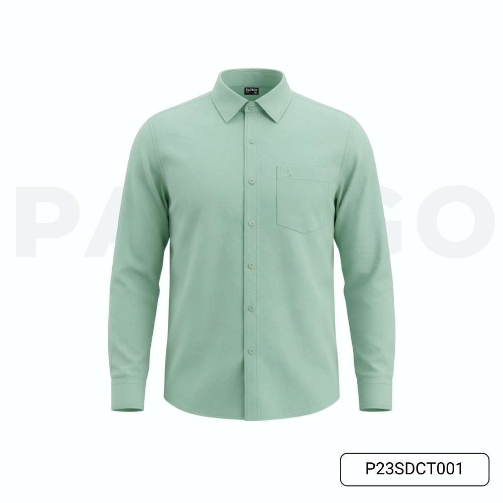 Áo sơ mi nam trung niên PAPAGO dài tay lai bầu vải oxford cao cấp - P23SDCT001_thumbnail_7