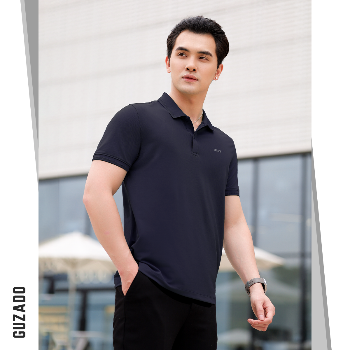 Áo Polo Nam Guzado Chất Vải Coolmax (6 Màu) GPS203_thumbnail_27