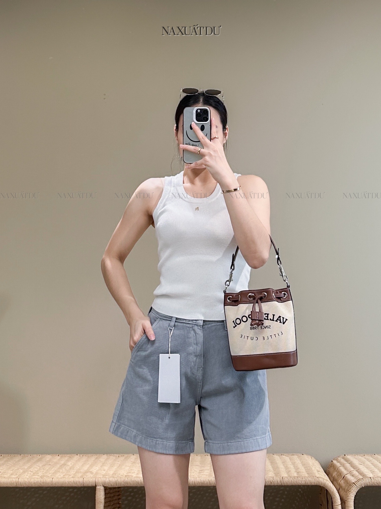 Quần short jeans " CK " - Q160