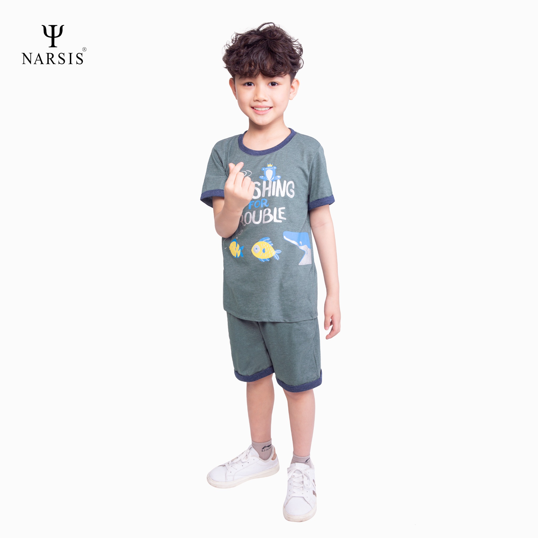 BỘ HÈ BÉ TRAI KE1023 NARSIS CHẤT LIỆU THOÁNG MÁT, DỄ CHỊU, THOẢI MÁI CẢ NGÀY, DỄ VẬN ĐỘNG_thumbnail_0