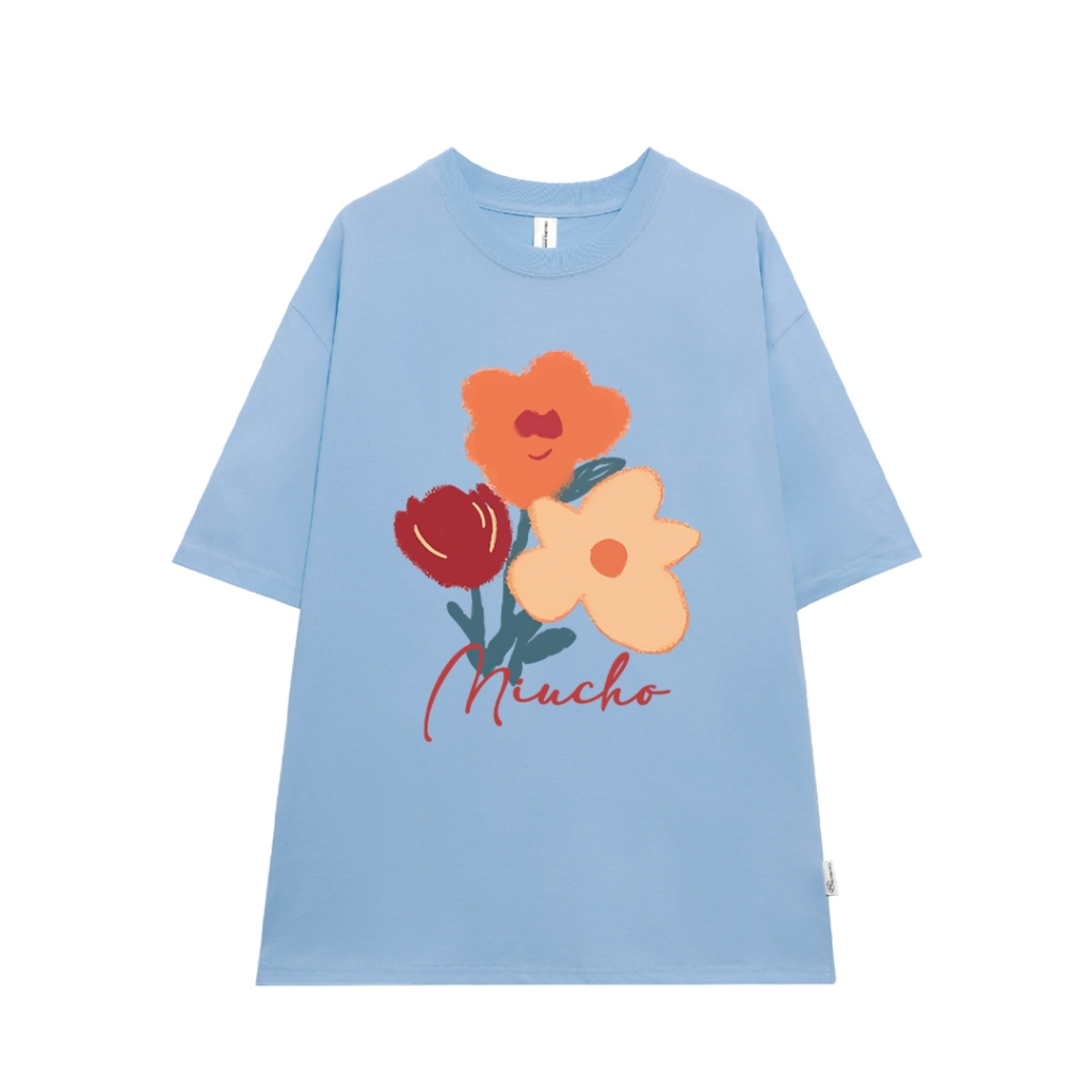 Áo thun unisex local brand form rộng ATD662 Miucho cotton cổ tròn in Artwork_thumbnail_8