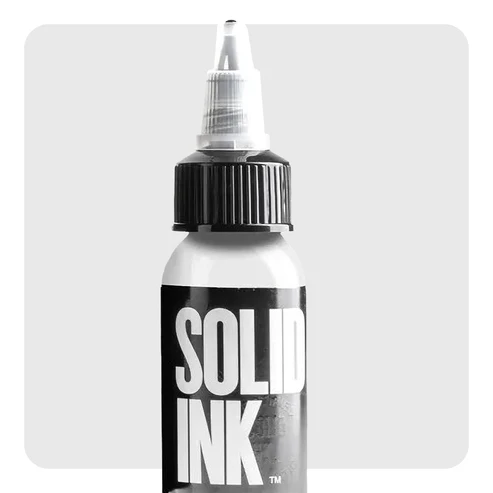 White - Solid Ink - 1oz.