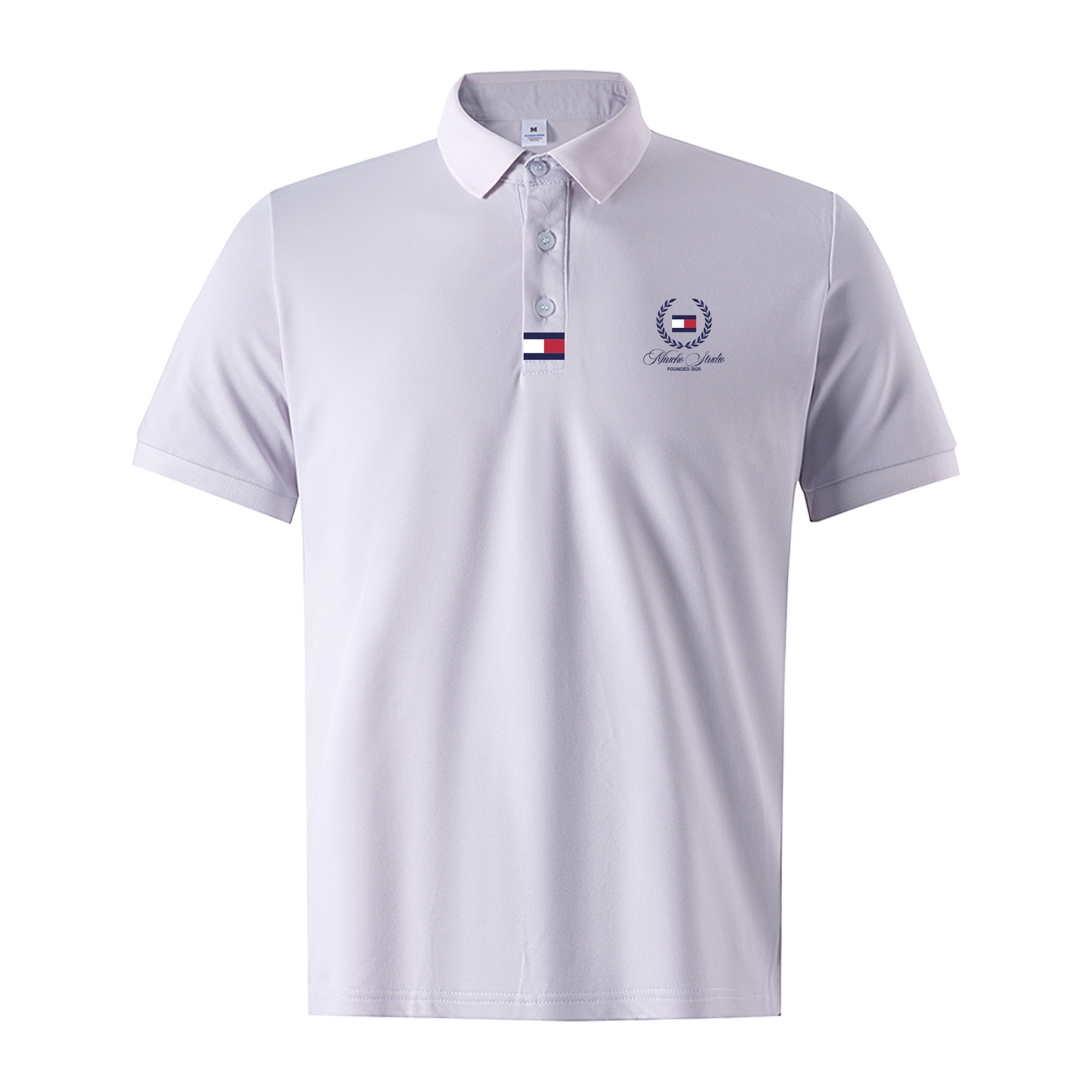 Áo polo nam form vừa 1919 Miucho Iconic vải cá sấu đứng form thoáng mát in mix_thumbnail_9