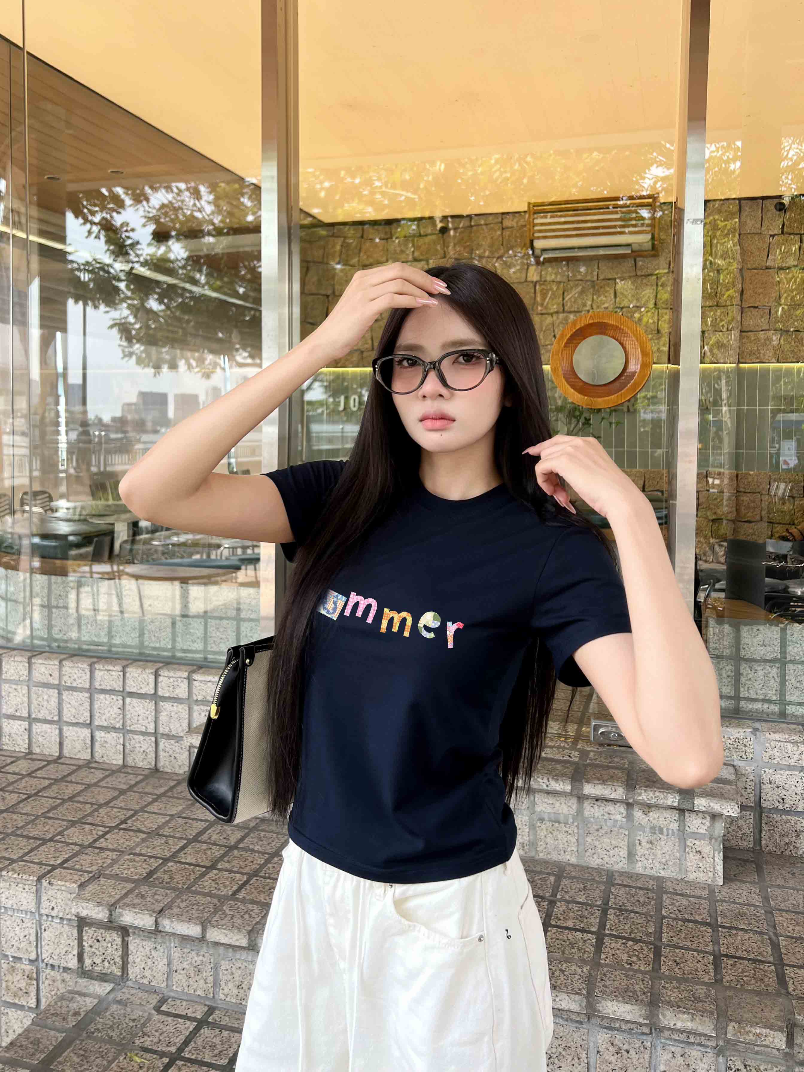 Áo baby tee ôm body hè biển 2191 Miucho cổ tròn vải cotton 4c thoáng mát in mix_thumbnail_4