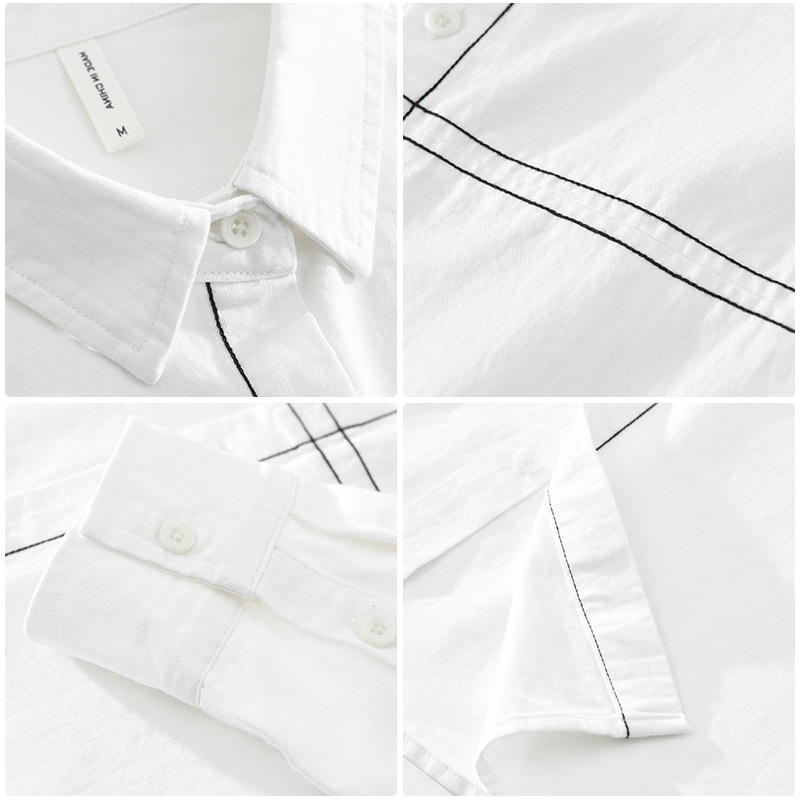Áo Sơ Mi Nam Dài Tay Nhật Bản – Thiết Kế Đơn Giản, Thoáng Mát, Dáng Rộng Thời Trang_thumbnail_7