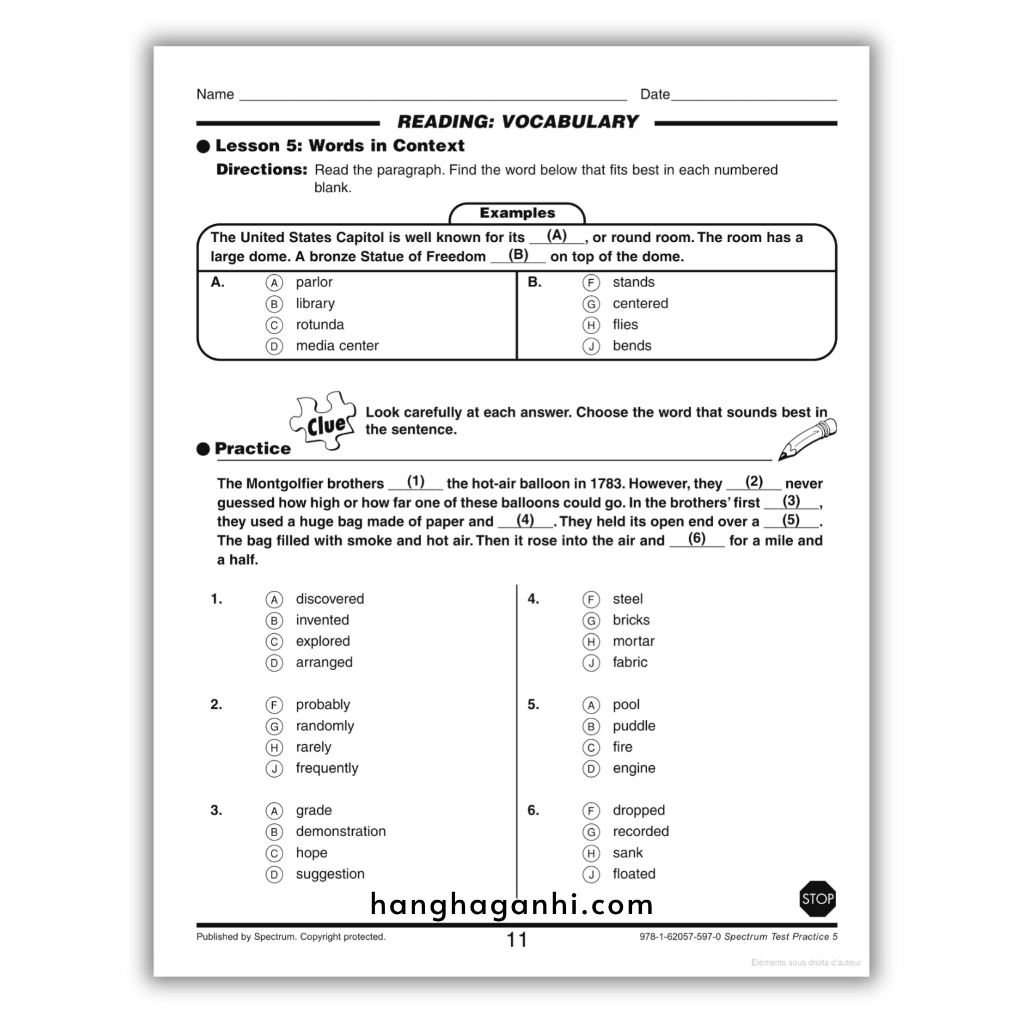 Sách Spectrum Test Practice Workbook Grade 5_thumbnail_3