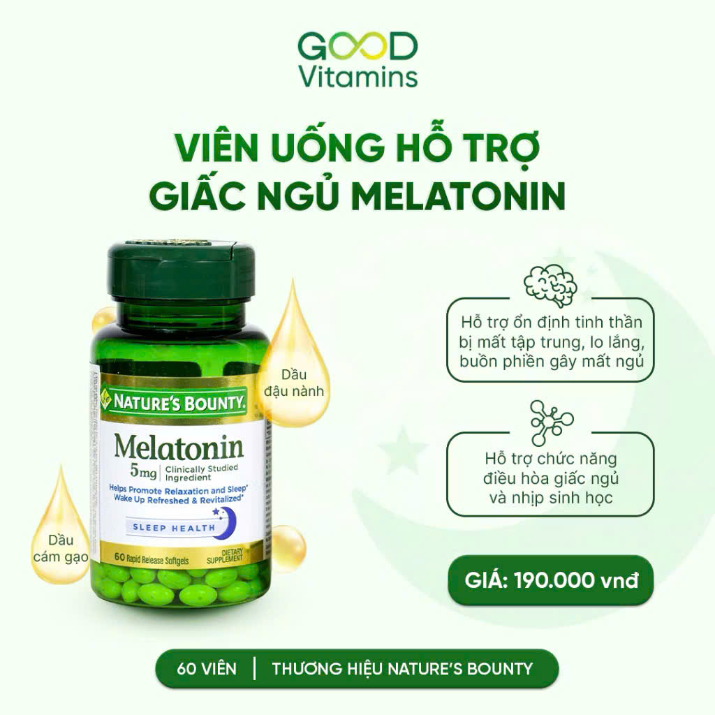 Viên Uống Melatonin