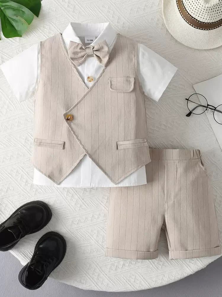 Set công tử gile kèm nơ màu be_thumbnail_1