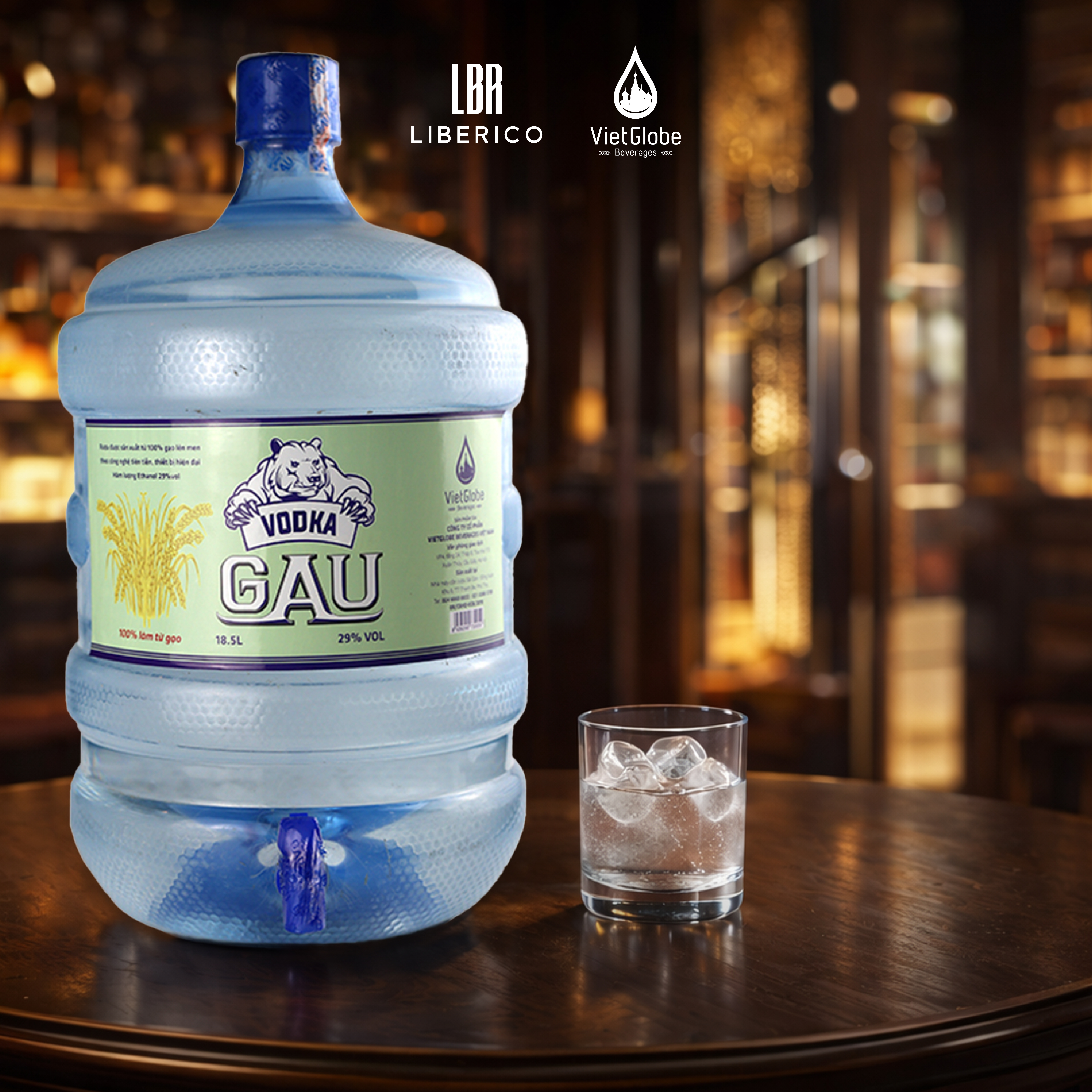 Rượu Vodka Gấu 29% - bình 18,5L_thumbnail_2