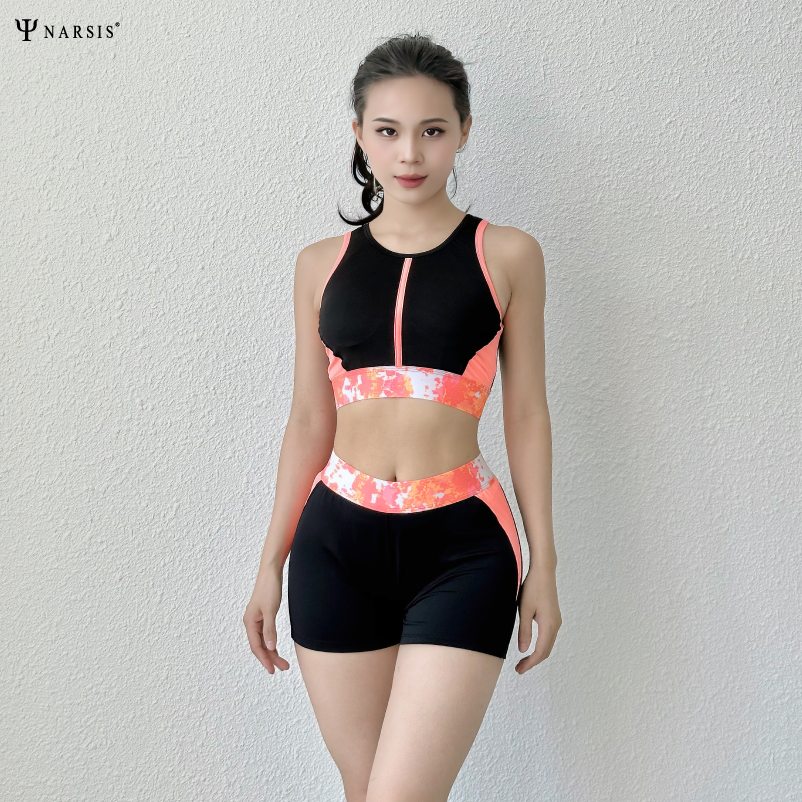 BỘ TẬP NỮ NARSIS H7013 NARSIS PE NHẸ, THOÁNG KHÍ, THẤM MỒ HÔI, CHẤT LIỆU BỀN, CHỐNG NẮNG_thumbnail_3