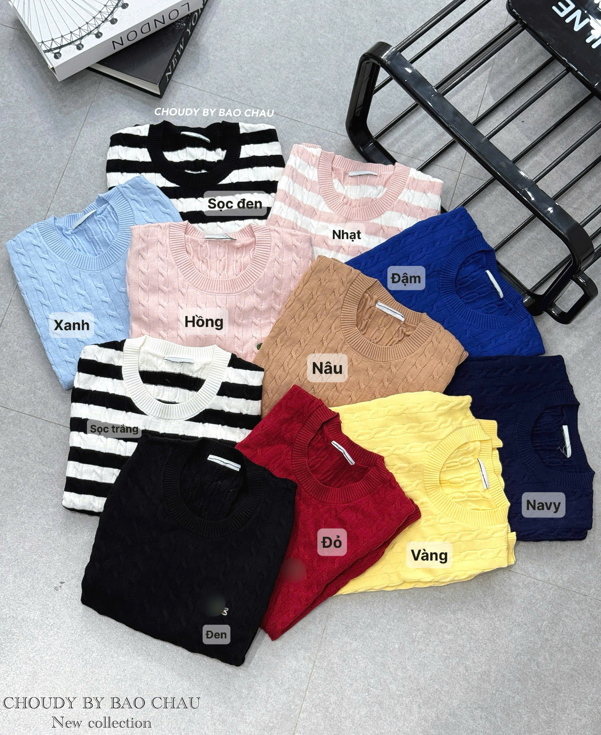 SALE A272 ÁO DỆT KIM 12 MÀU