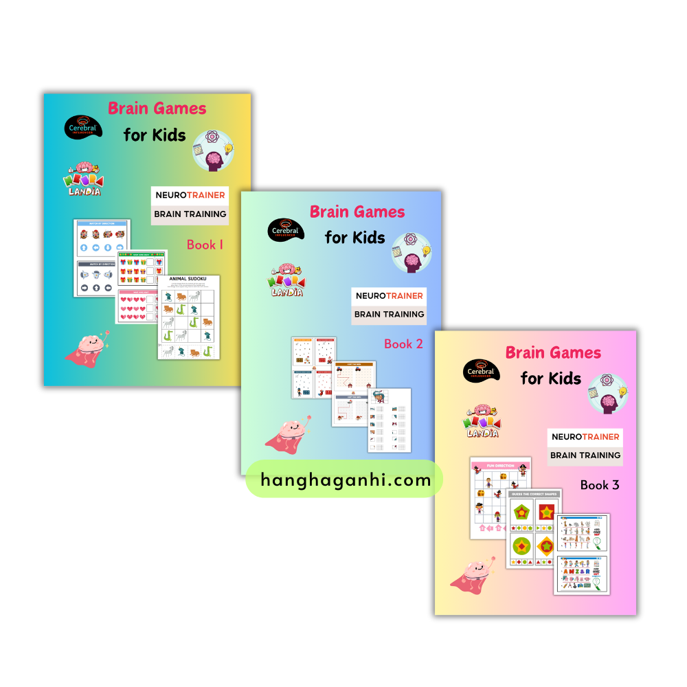 Bộ 3 cuốn sách tư duy Brain Games for Kids Neurotrainer, sách tư duy cho bé_thumbnail_0