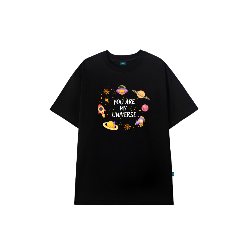 Áo thun unisex nam nữ You are my universe local brand 𝐖𝐞 𝐓𝐞𝐞 - WU0828_thumbnail_0