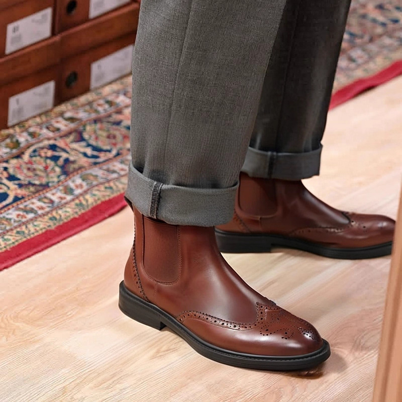 GD32 - Giày thể thao nam đế bệt, giày da thật, giày thể thao nam thời trang mùa hè, giày da cao cấp, giày trắng, giày mọi, giày mọi nam_thumbnail_2