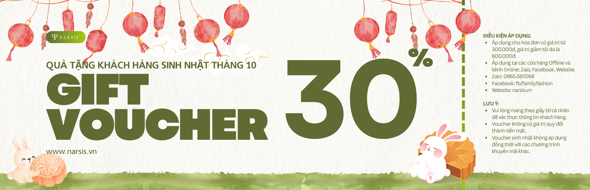 Voucher Sinh Nhật Tháng 10 – Dấu Ấn Yêu Thương