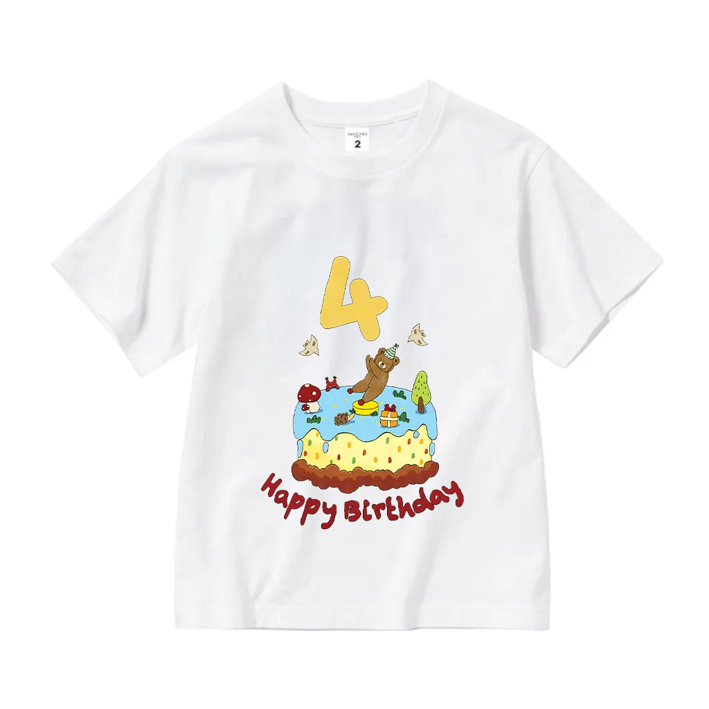 Áo thun cho bé sinh nhật 4 tuổi form rộng 2574 Miucho Kid vải cotton mềm mại thoáng mát thấm hút mồ hôi_thumbnail_0