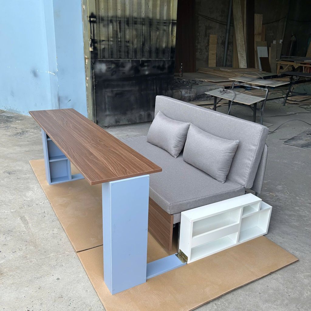 Sofa giường 4 trong 1 SmartFurni SMF28 - Tích hợp bàn làm việc + bàn ăn_thumbnail_7