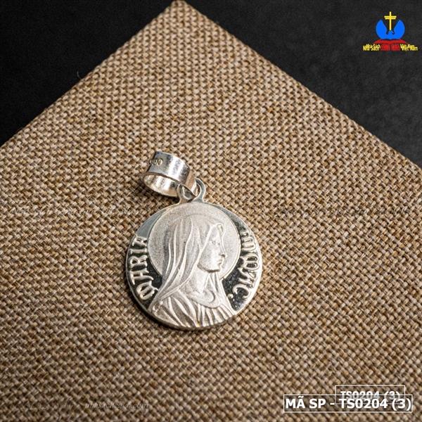 Mặt Đức Mẹ bạc ta DM11 to_thumbnail_3