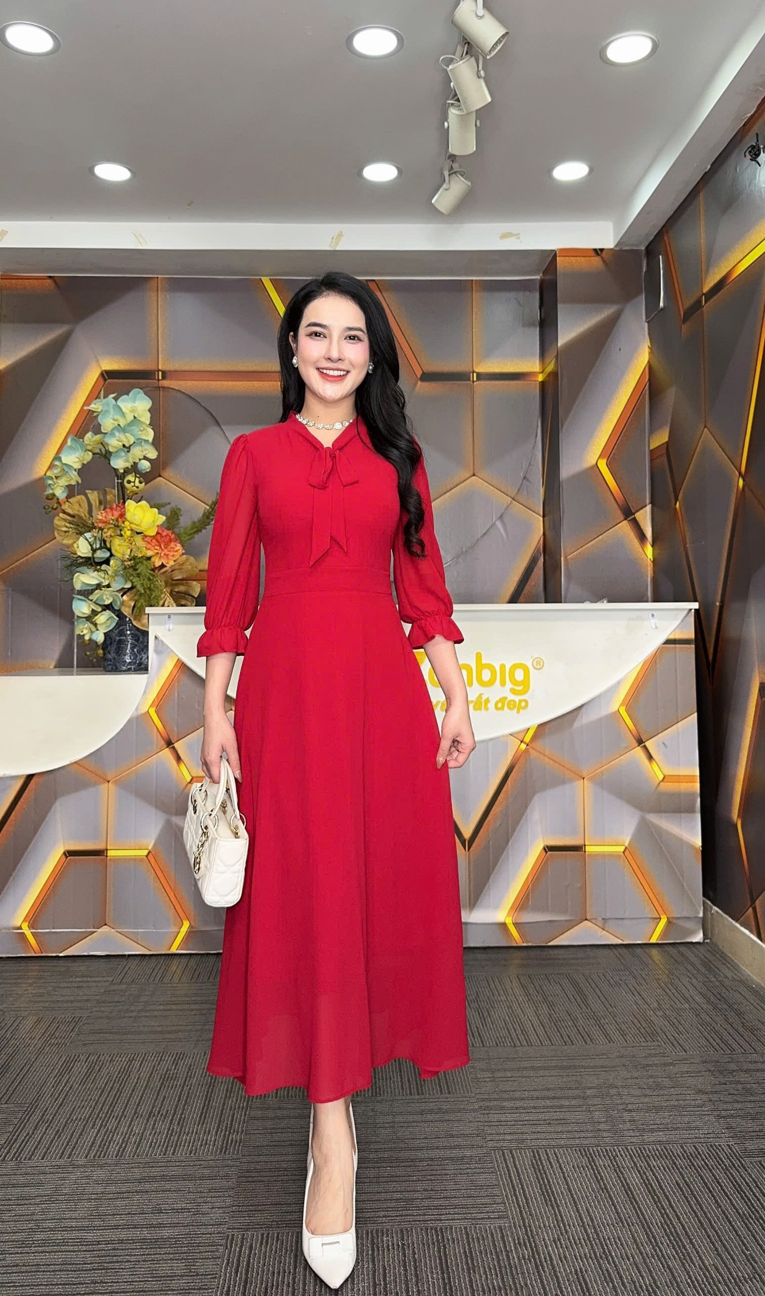 Đầm xòe - Y1814 - Thương hiệu Zonbig_thumbnail_4