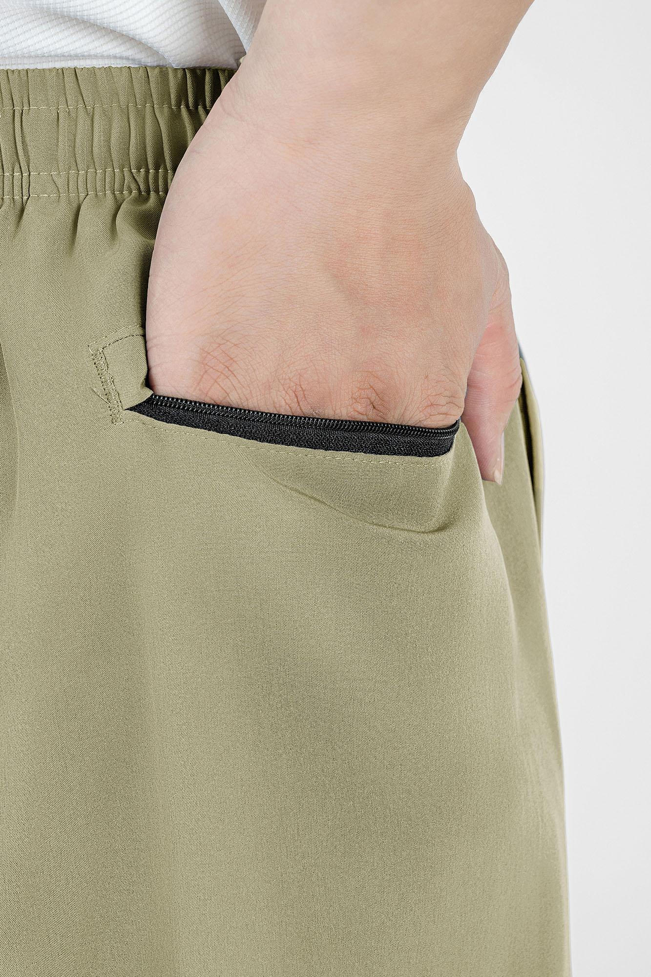 Quần Soọc Gió Exdry Nam Trung Niên ANCHI Dáng Suông Dài Qua Gối Màu Ghi Đậm_thumbnail_62