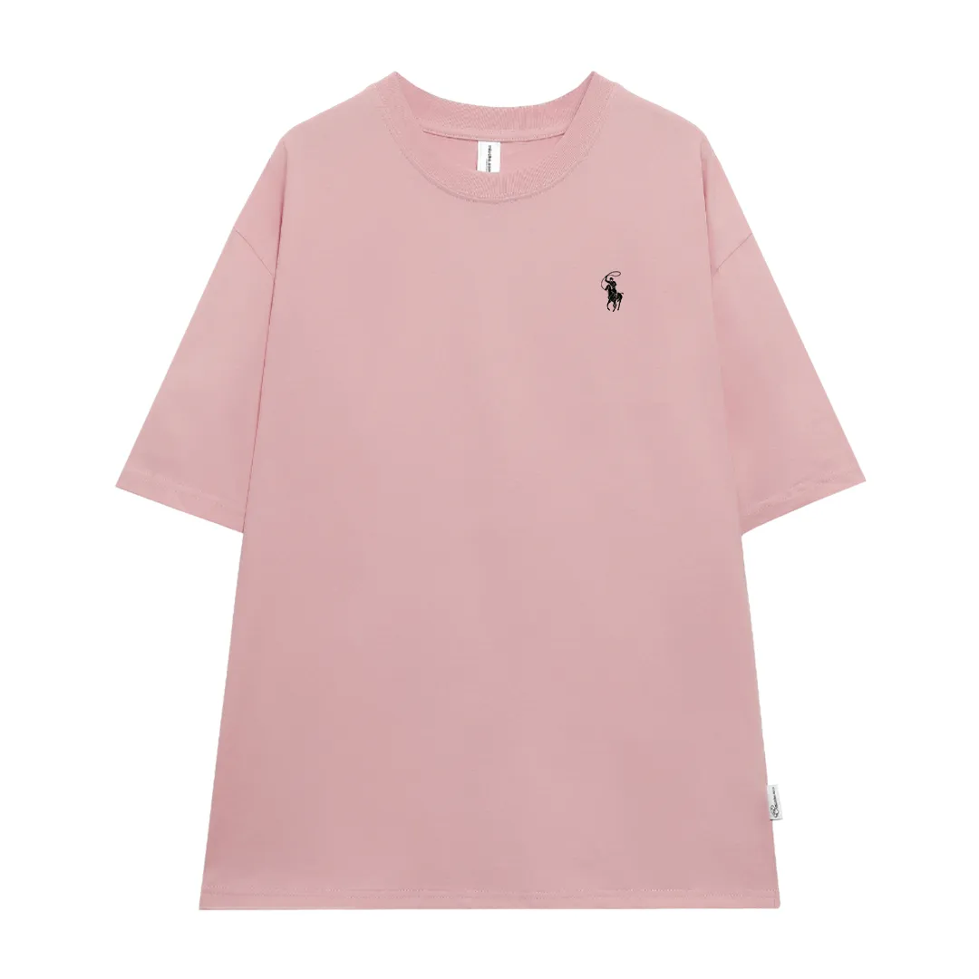 Áo thun form rộng basic nhiều màu 2510 Miucho vải cotton thoáng mát cổ tròn in artwork_thumbnail_9